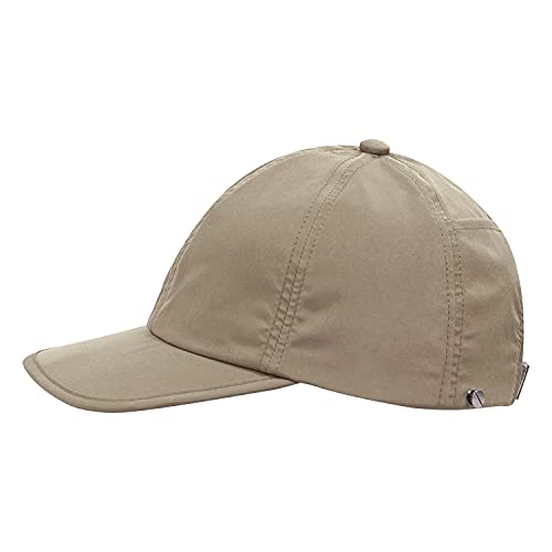 CLAPE Waterproof Baseball Cap with Detachable Button wasserdichte Running Kappe Herren Outdoor Basecap Unstructured Flat Fitted Cap Snapback Cap von CLAPE