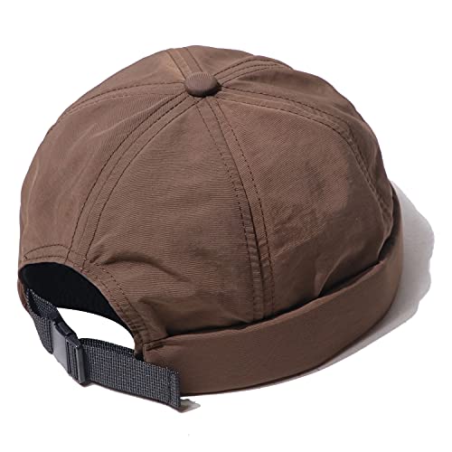 CLAPE Waterproof Skullcap Quick Dry Docker Mütze Sommer Seemannsmütze Commando Work Beanie Brimless Hat Schnelltrocknend Cap Ohne Schirm Herren 6 Panel Chef Kappe von CLAPE