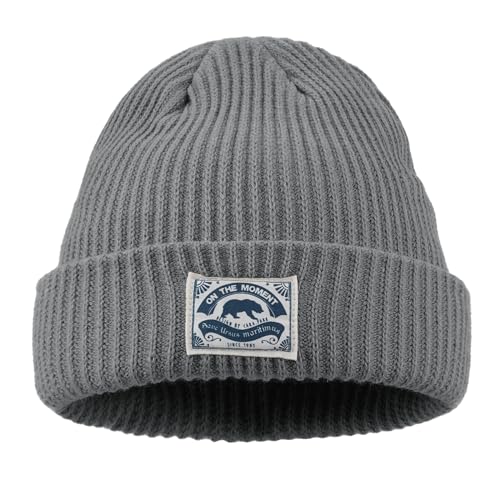 CLAPE Weich Winter Strickmütze Streetwear Feinstrick Mütze Rib Knit Beanie Mütze Wolle Winter Hat Herren Damen Beanie Watch Kappe von CLAPE