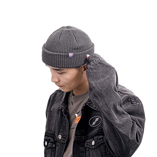 CLAPE Wintermütze Warme Strickmütze für Damen & Herren, gefütterte Basic Beanie Hat Outdoor Feinstrickmütze Elastisch Beany Cap Jungen Strick Modern Watch Hat von CLAPE