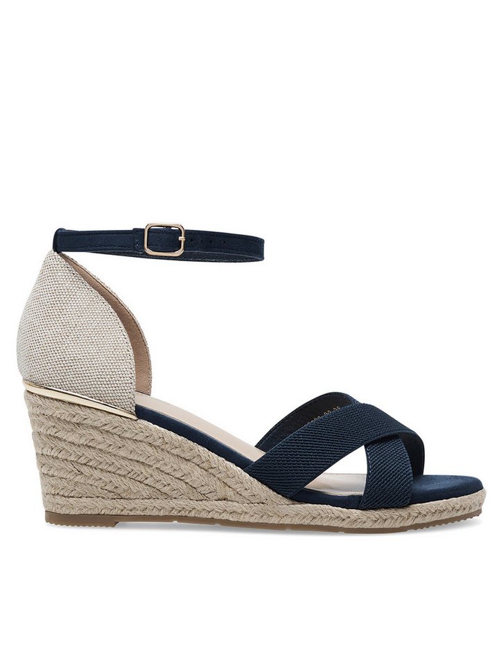 Clara Barson Clara Barson Espadrilles Damen WSS20802-03 Dunkelblau Espadrille von Clara Barson