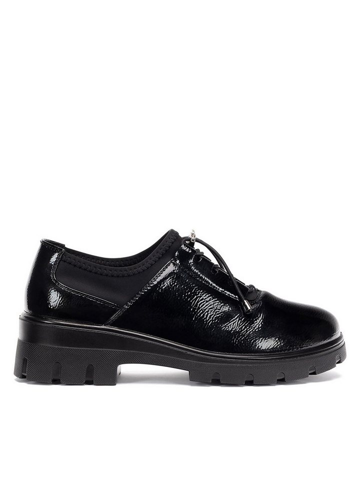 Clara Barson Clara Barson Halbschuhe Damen WFA2805-1 Schwarz Schnürschuh von Clara Barson