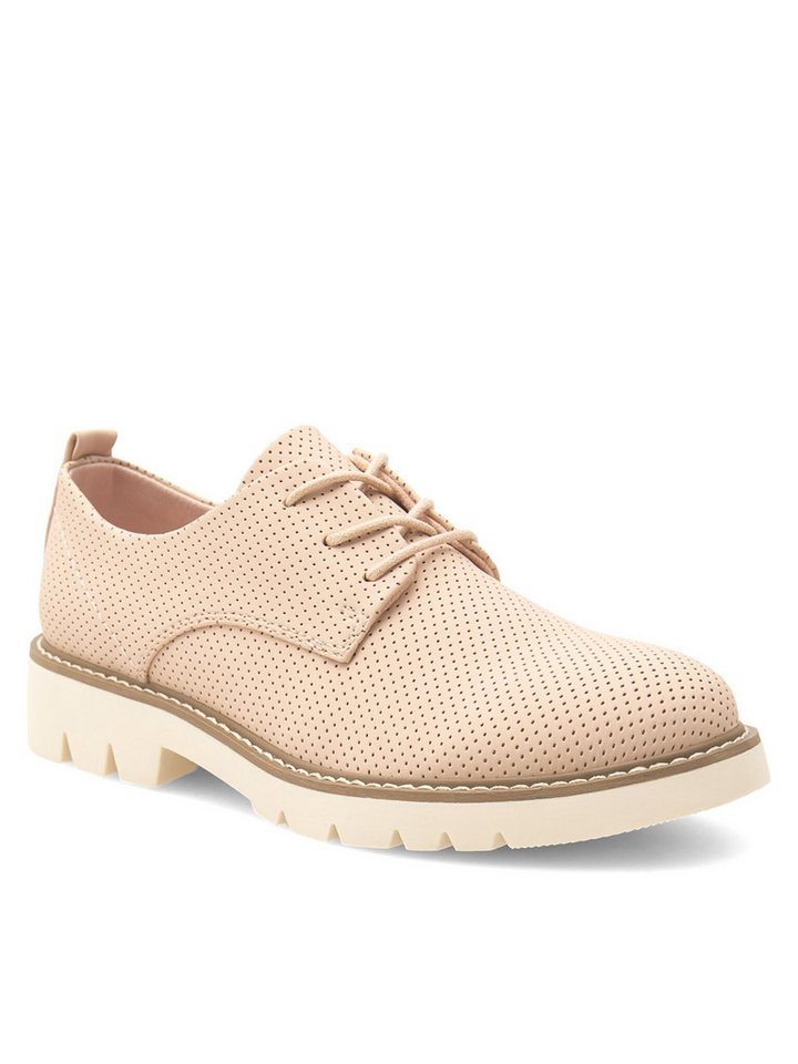 Clara Barson Clara Barson Oxford Schuhe Damen Gracie WS6277-01 Rosa Espadrille von Clara Barson