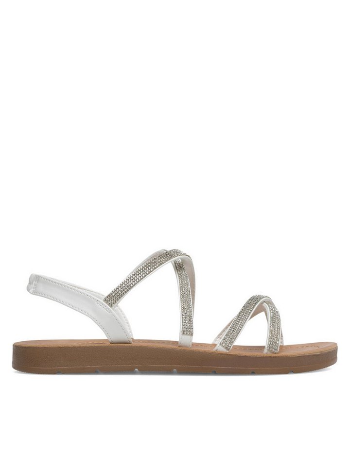 Clara Barson Clara Barson Sandalen Damen WSS20401-13 Weiß Sandale von Clara Barson