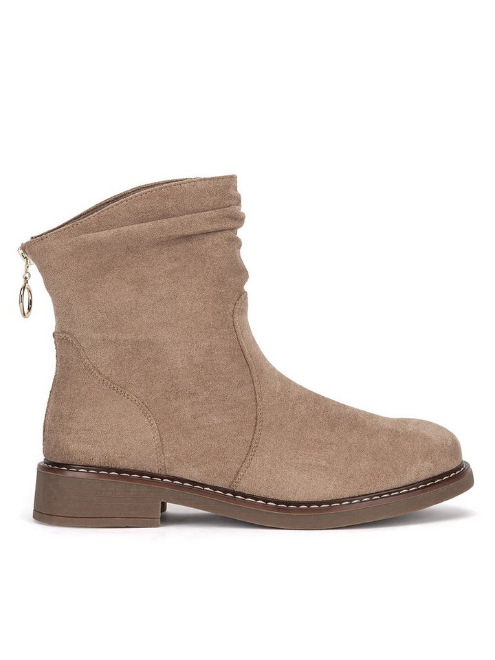 Clara Barson Clara Barson Stiefeletten Damen WS2169-04 Beige Stiefelette von Clara Barson