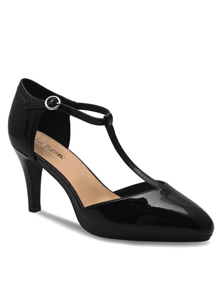 Clara Barson Clara Barson High Heels Damen WYL2948-10 Schwarz High-Heel-Stiefel von Clara Barson