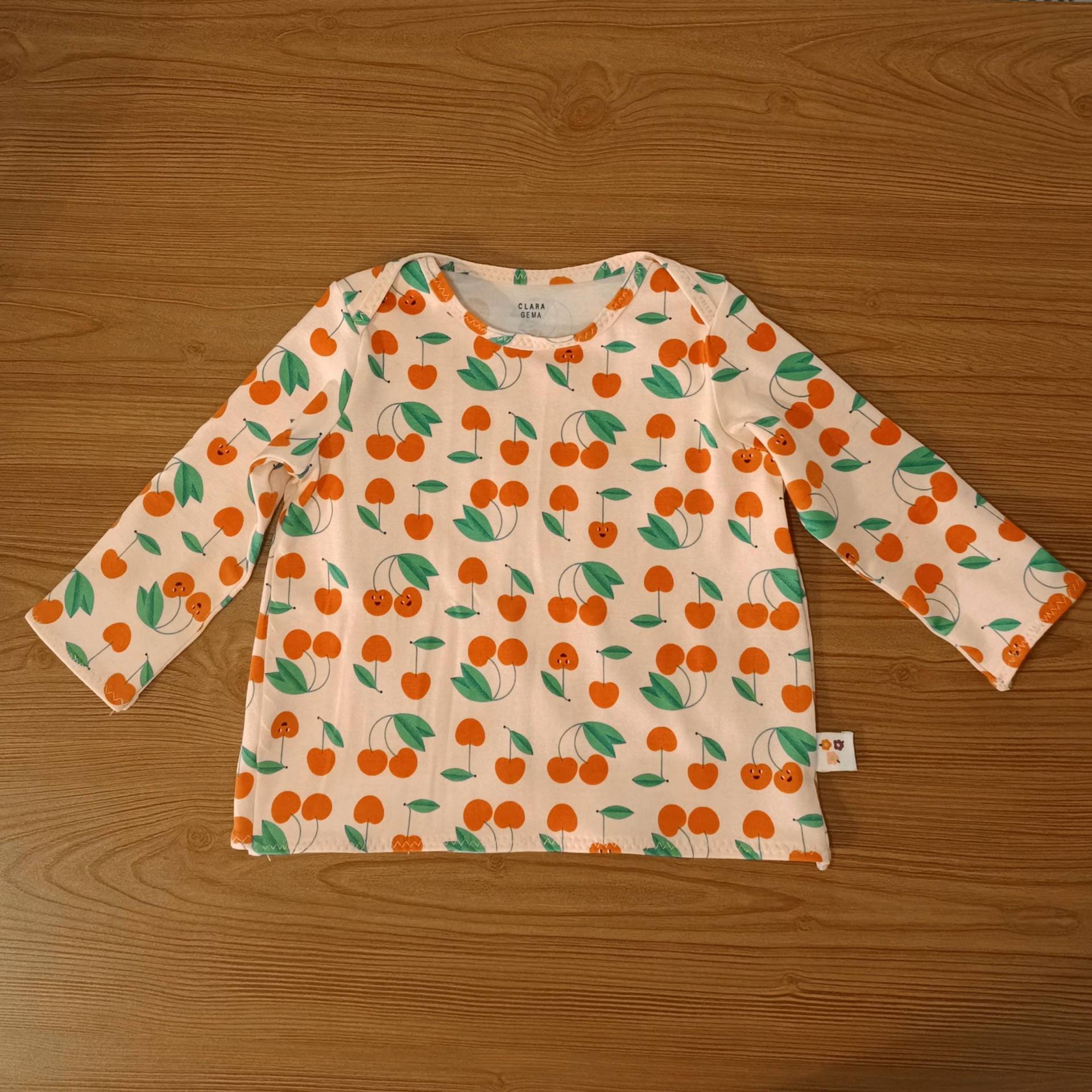 Baby Fröhliche Kirschen Shirt von ClaraGemaStore