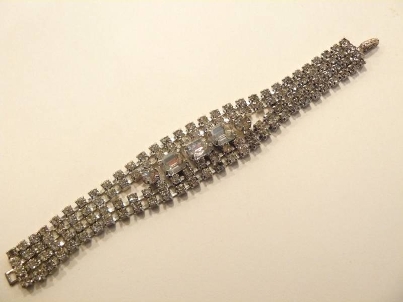 Wunderschöne Vintage Strass Armband von ClarabellesCloset