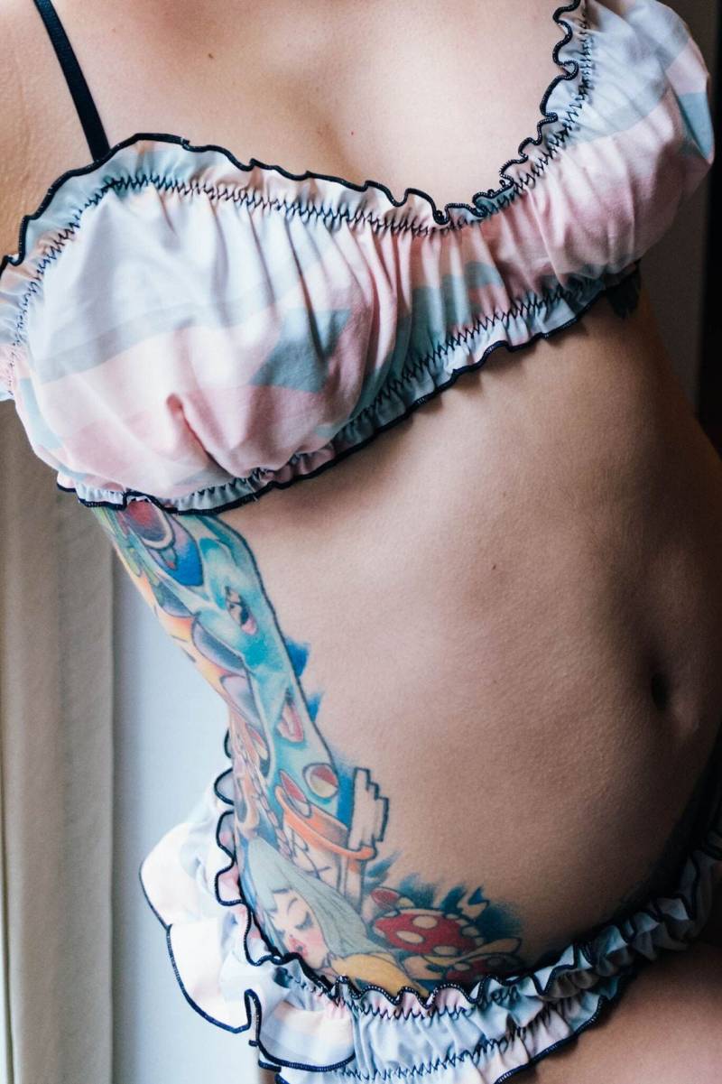 Sale Oleander Bralette Im Upcycled Arizona Print Sale Oleander Bralette Im Upcycled Arizona Print von ClareBare