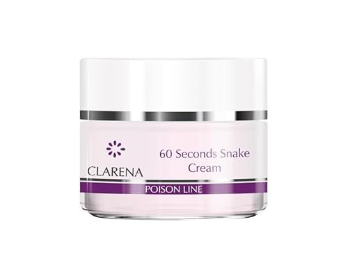 Clarena - Gesichtscreme Damen mit Schlangengift 50 ml - Anti Falten Creme für Reife Haut - Faltencreme mit Soforteffekt - Feuchtigkeitscreme Gesicht Clarena - Gesichtscreme Damen mit Schlangengift 50 ml - Anti Falten Creme für Reife Haut - Faltencreme mit Soforteffekt - Feuchtigkeitscreme Gesicht von Clarena