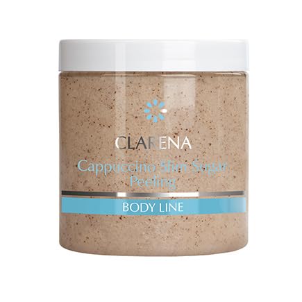 Clarena - Körperpeeling damen - Dichtes grobes body scrub - Anticellulite Body peeling 250 ml - Sugar scrub - Sheabutter creme - Traubenöl duschpeeling - Kaffeepulver exfoliating scrub von Clarena