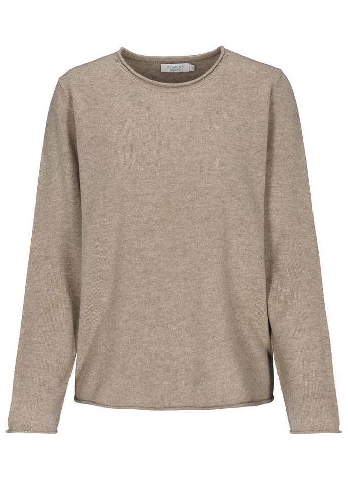 Clarina Rundhalspullover von Clarina