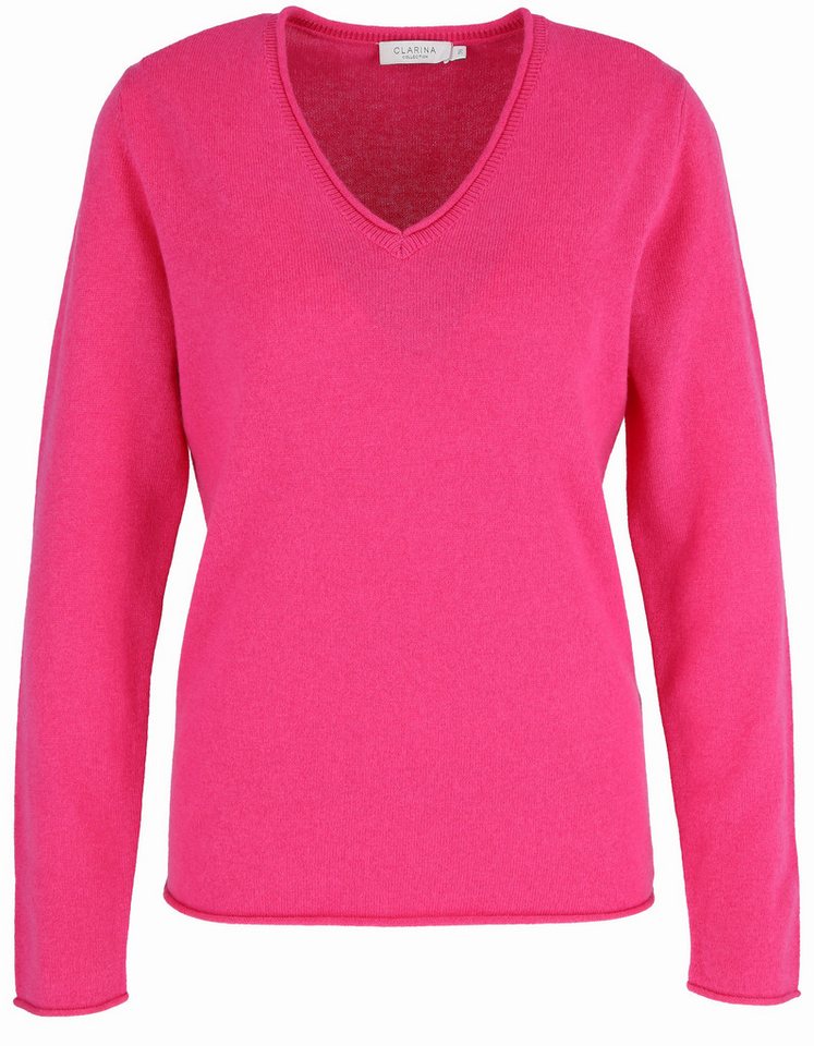 Clarina V-Ausschnitt-Pullover von Clarina