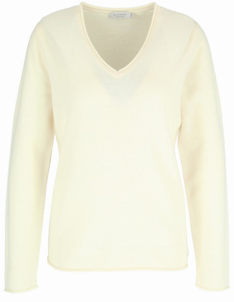 Clarina V-Ausschnitt-Pullover von Clarina
