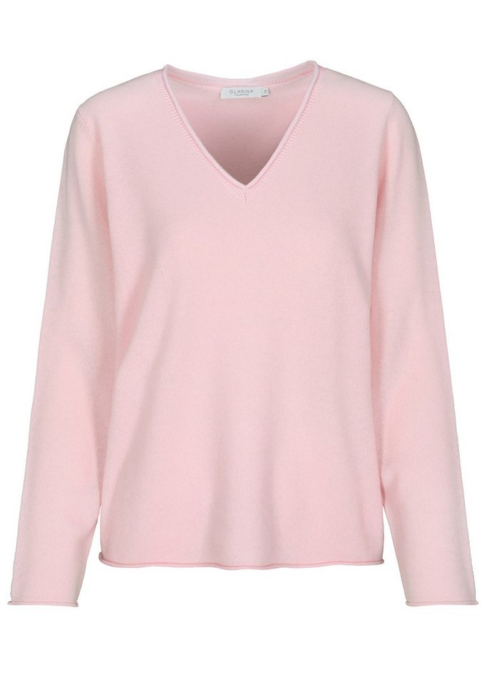 Clarina V-Ausschnitt-Pullover von Clarina