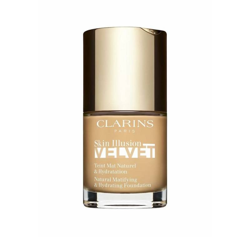 Clarins Foundation Haut ILLUSION VELVET teint mat naturel & hydratation #105N 3 von Clarins