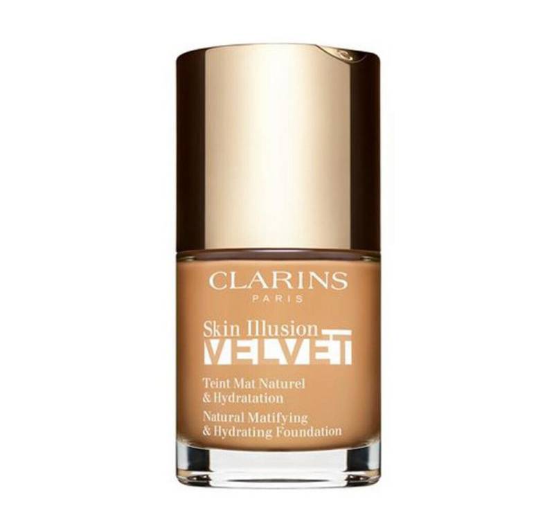 Clarins Foundation Haut ILLUSION VELVET teint mat naturel & hydratation #112,3N von Clarins