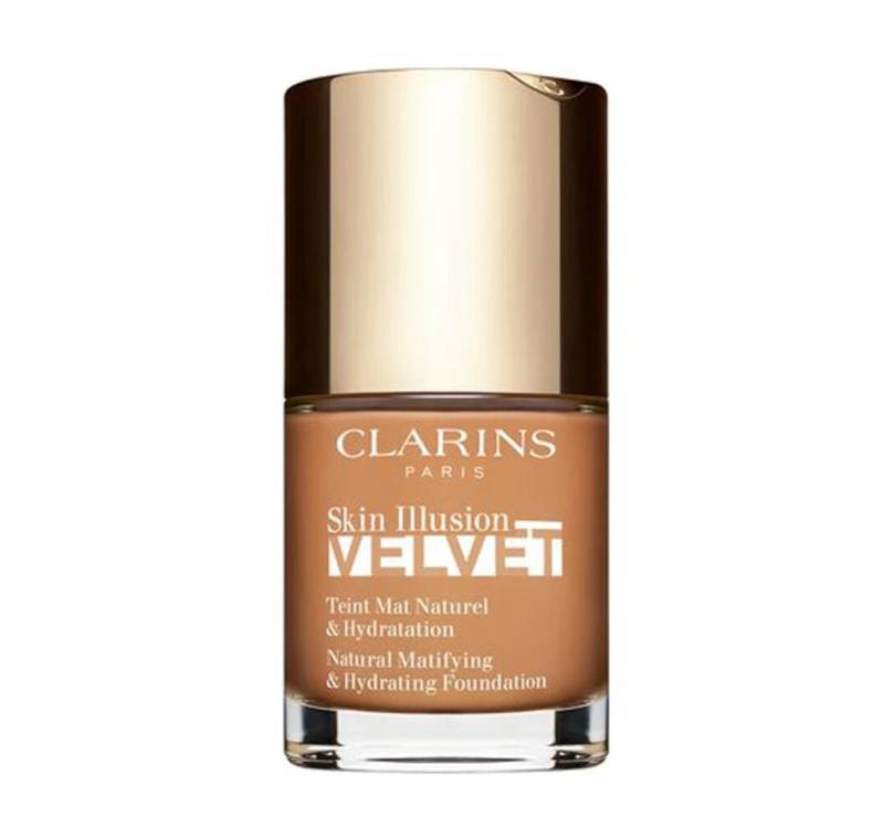 Clarins Foundation Haut ILLUSION VELVET teint mat naturel & hydratation #114N 3 von Clarins
