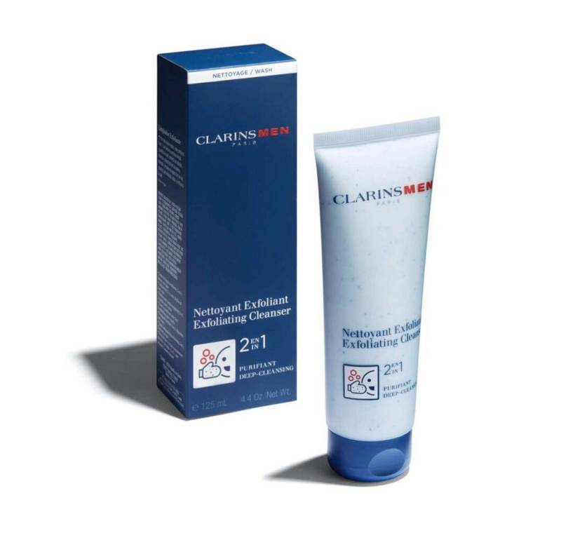 Clarins Gesichtspeeling Peeling-Reinigungsmittel für Herren 125 ml von Clarins