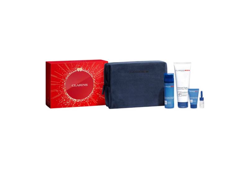 Clarins Gesichtspflege-Set CLARINS Men X-MAS-Set 2025, 5-tlg. Clarins Gesichtspflege-Set CLARINS Men X-MAS-Set 2025, 5-tlg. von Clarins