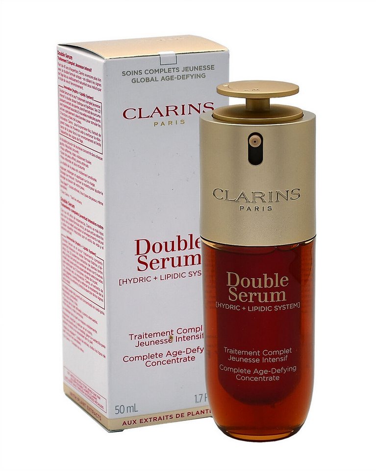 Clarins Gesichtsserum CLARINS DOUBLE SERUM (HYDRIC + LIPIDIC SYSTEN) von Clarins