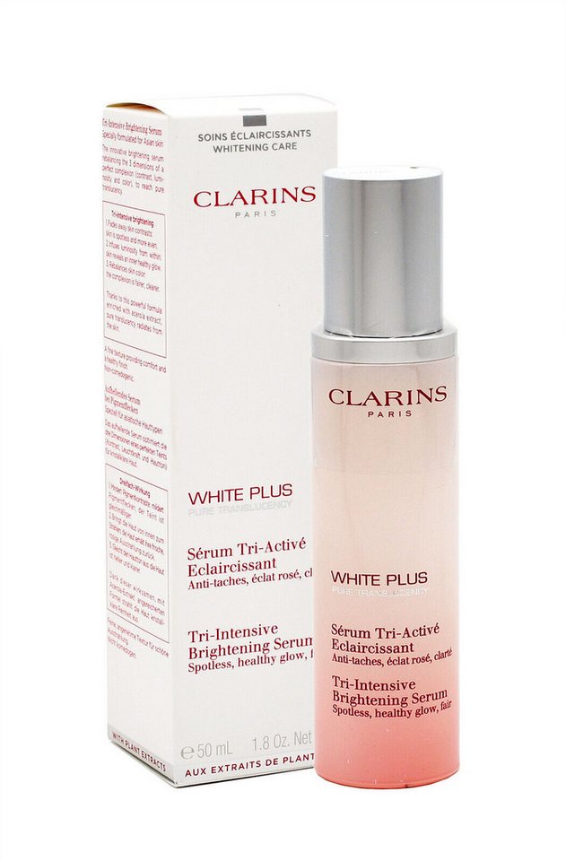 Clarins Gesichtsserum Clarins White Plus Tri-Intensive Brightening Serum 50ml von Clarins