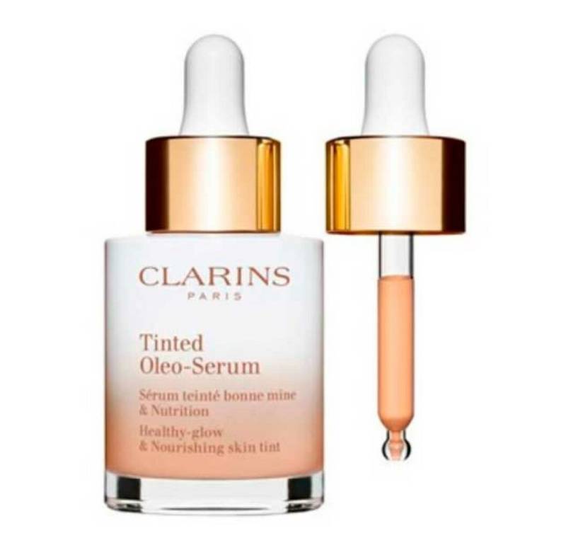 Clarins Getönte Gesichtscreme TINTED OIL serum #02 30ml von Clarins