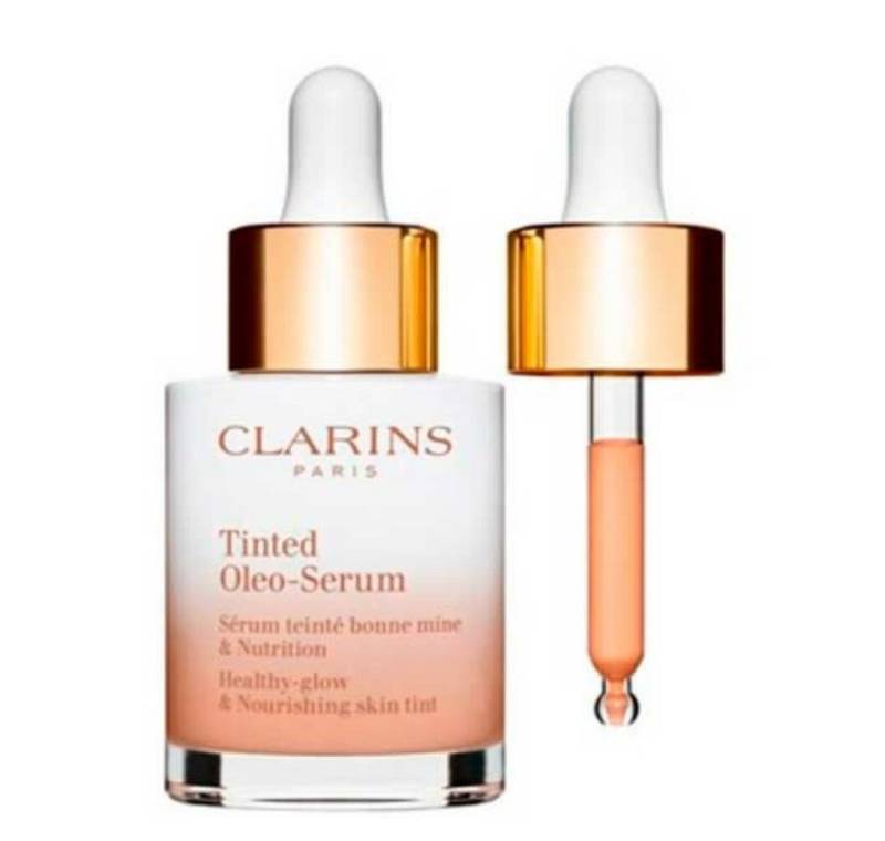 Clarins Getönte Gesichtscreme TINTED OIL serum #02.5 30ml von Clarins