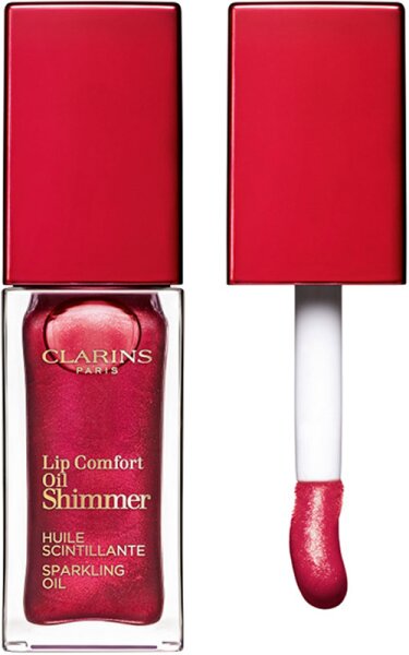 CLARINS Lip Comfort Oil Shimmer 7 ml 08 burgundy wine von Clarins