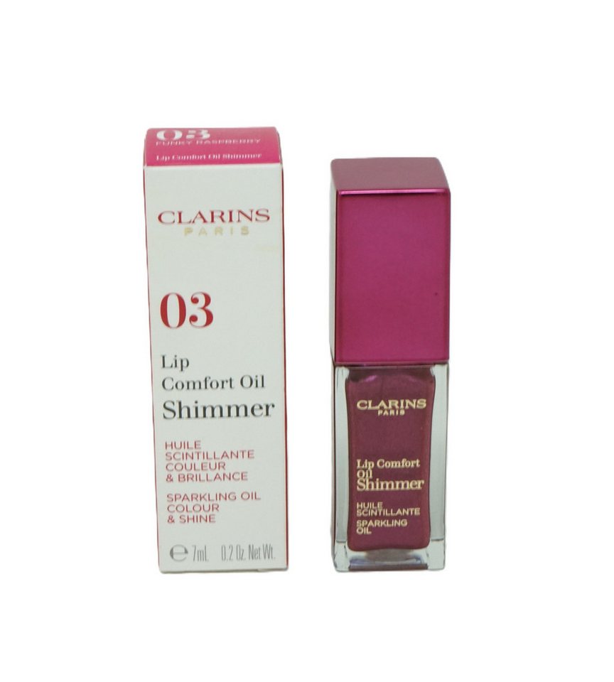 Clarins Lipgloss Clarins Lip Comfort Oil Shimmer 7 ml Lipgloss 03 Funky Raspberry Clarins Lipgloss Clarins Lip Comfort Oil Shimmer 7 ml Lipgloss 03 Funky Raspberry von Clarins