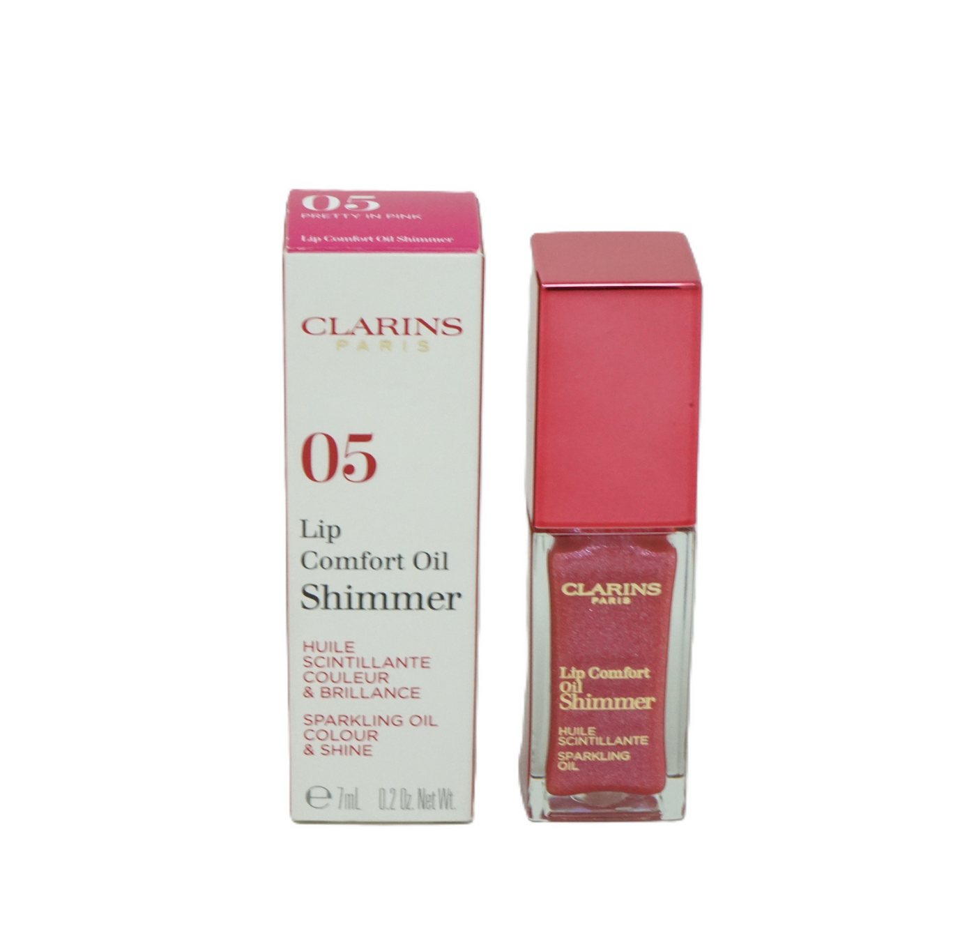 Clarins Lipgloss Clarins Lip Comfort Oil Shimmer 7 ml Lipgloss 05 Pretty in Pink Clarins Lipgloss Clarins Lip Comfort Oil Shimmer 7 ml Lipgloss 05 Pretty in Pink von Clarins