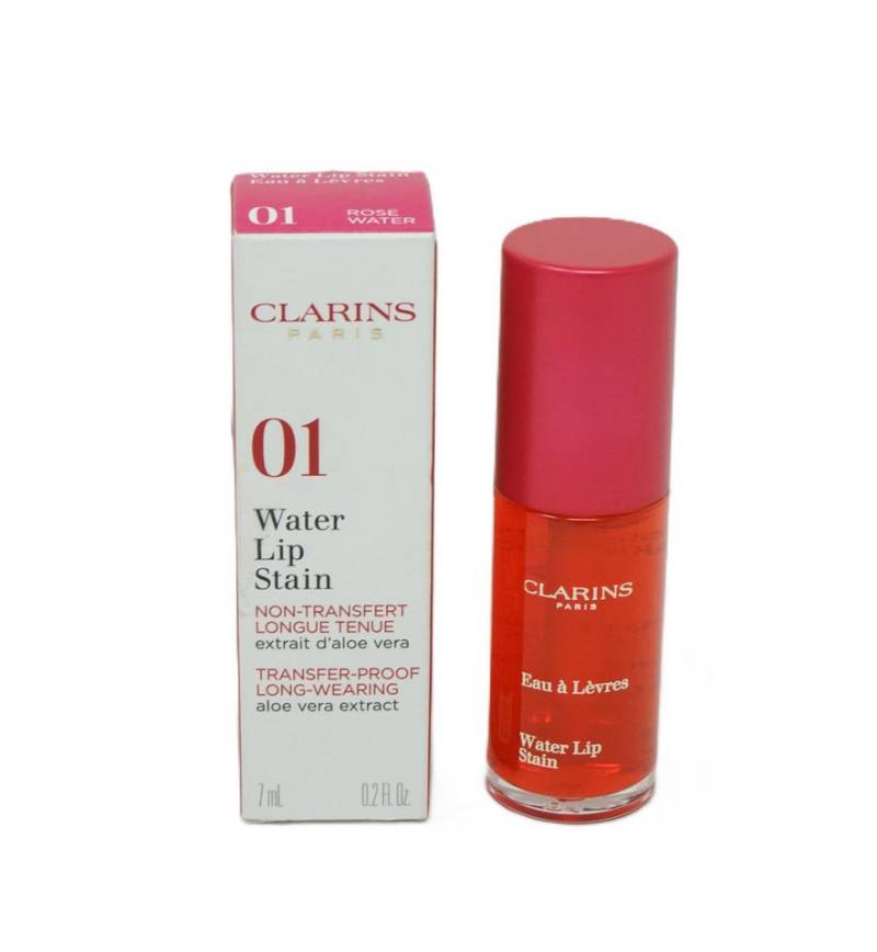 Clarins Lipgloss Clarins Lip Water Lip Stain 7 ml Lippenessenz 01 von Clarins