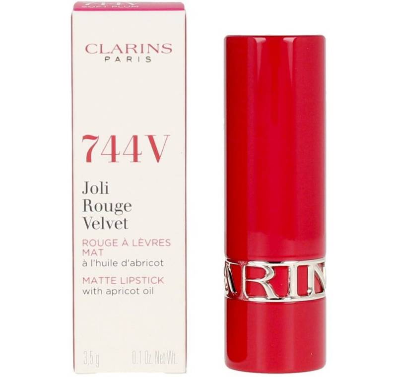 Clarins Lippenstift JOLI ROUGE VELVET #744V-soft plum 3.5 gr von Clarins