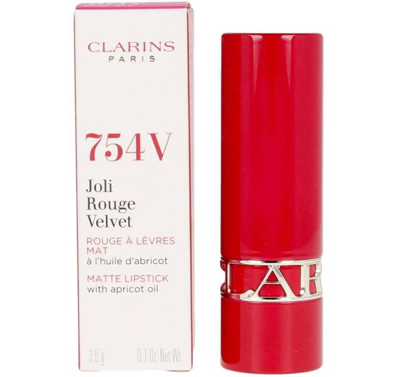 Clarins Lippenstift JOLI ROUGE VELVET #754V-deep red 3.5 gr Clarins Lippenstift JOLI ROUGE VELVET #754V-deep red 3.5 gr von Clarins