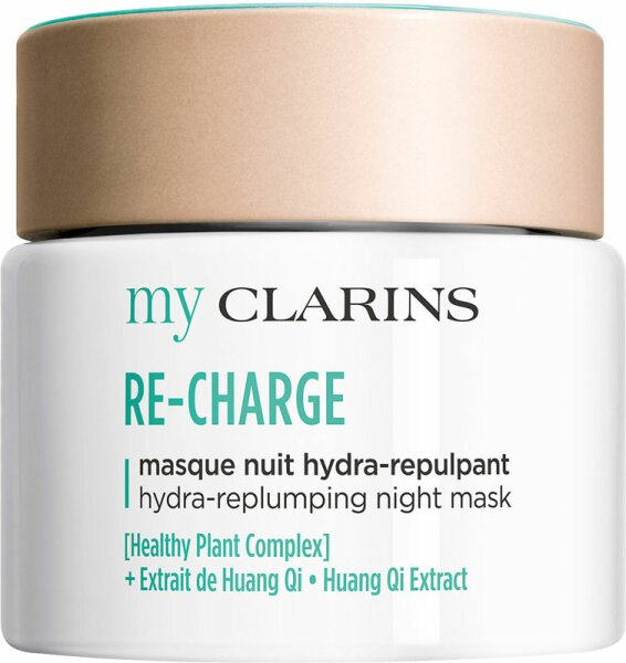 CLARINS My CLARINS RE-CHARGE Hydra-Replumping Night Mask 50 ml von Clarins