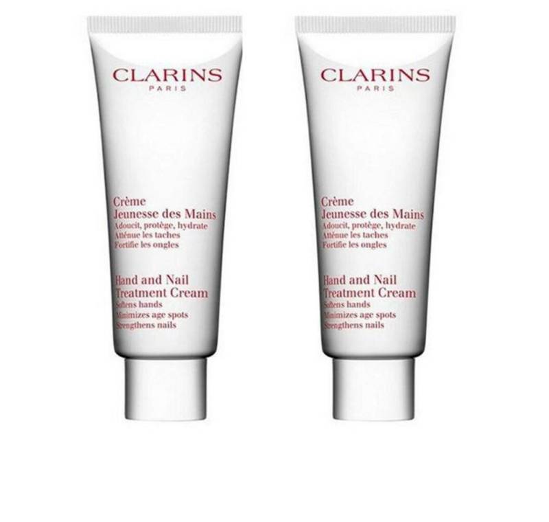 Clarins Nagelpflegecreme YOUTH HAND CREAM 2 x 100 ml von Clarins