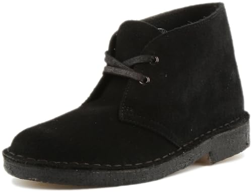 Clarks Originals Damen Desert Boot Suede Black Stiefel 41.5 EU von Clarks Originals