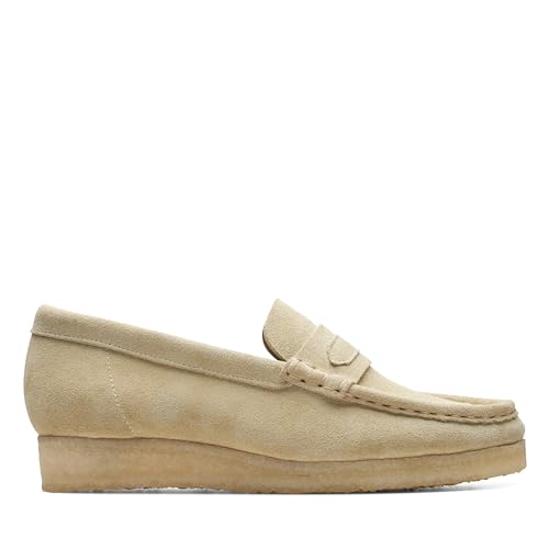Clarks Originals Damen Wallabee Loafer Suede Maple Schuhe 40 EU von Clarks Originals