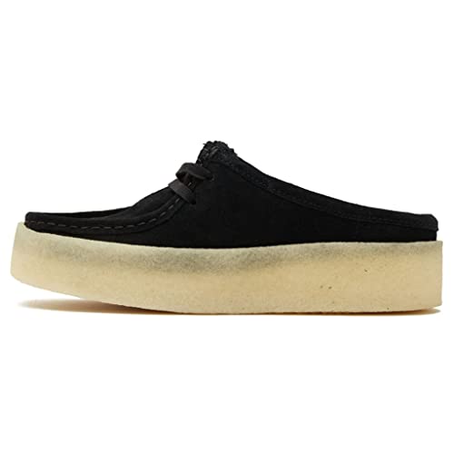 Clarks Originals Damen WallabeeCup Lo Suede Black Suede Warmlined Schuhe 39 EU von Clarks Originals