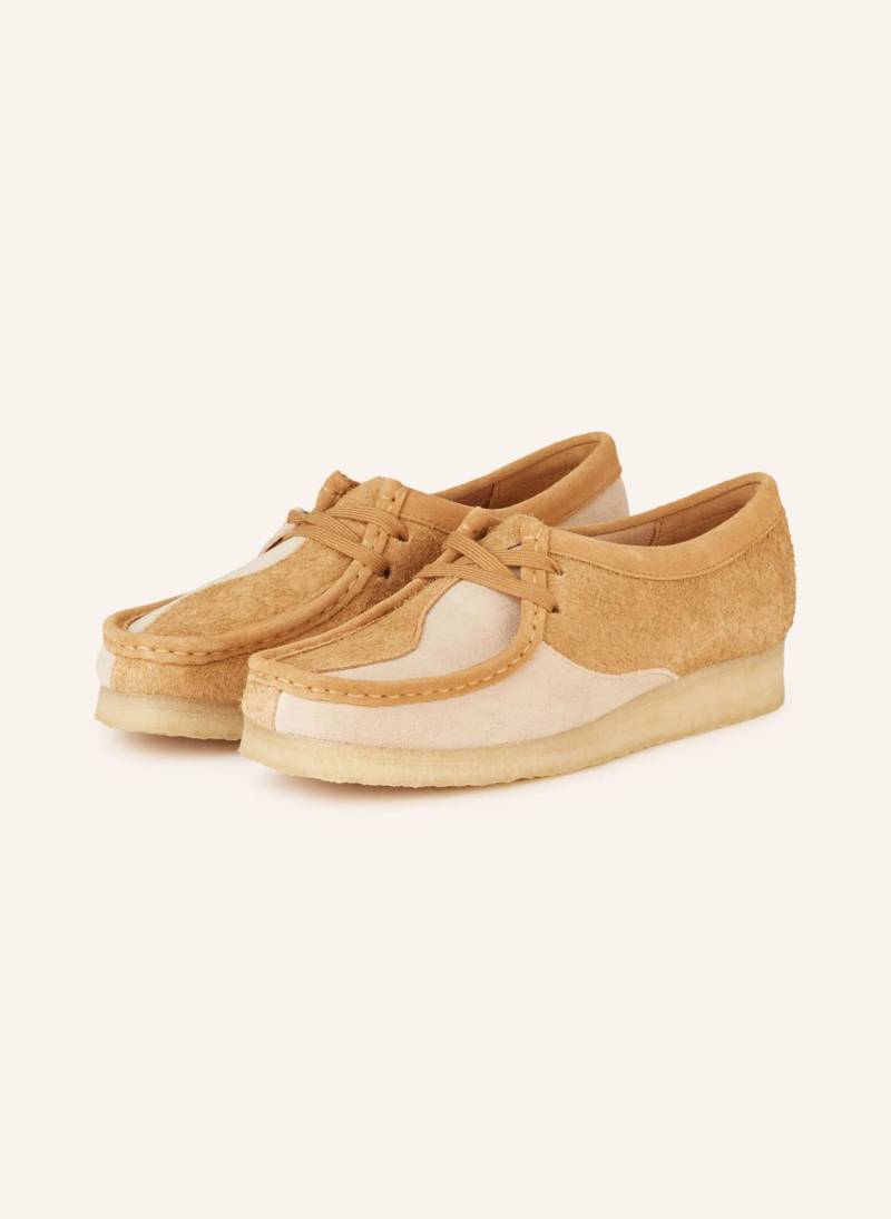 Clarks Originals Desert-Boots Wallabee braun von Clarks Originals