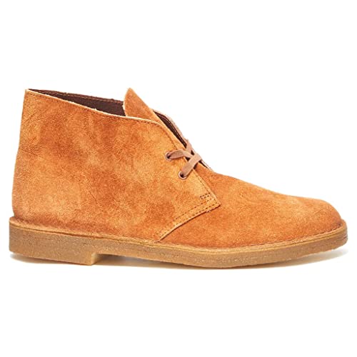 Clarks Originals Herren Desert Boot Suede Leather Ginger Hairy Stiefel 41 EU von Clarks Originals