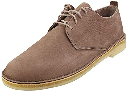 Clarks Originals Herren Desert London Derbys, Grau (Mushroom Nubuck Mushroom Nubuck) von Clarks Originals