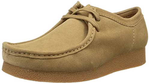 Clarks Originals Herren Wallabee Evo Suede Dark Sand Schuhe 45 EU von Clarks