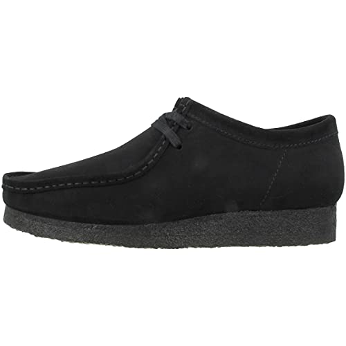 Clarks Originals Herren Wallabee Suede Black Schuhe 42.5 EU von Clarks