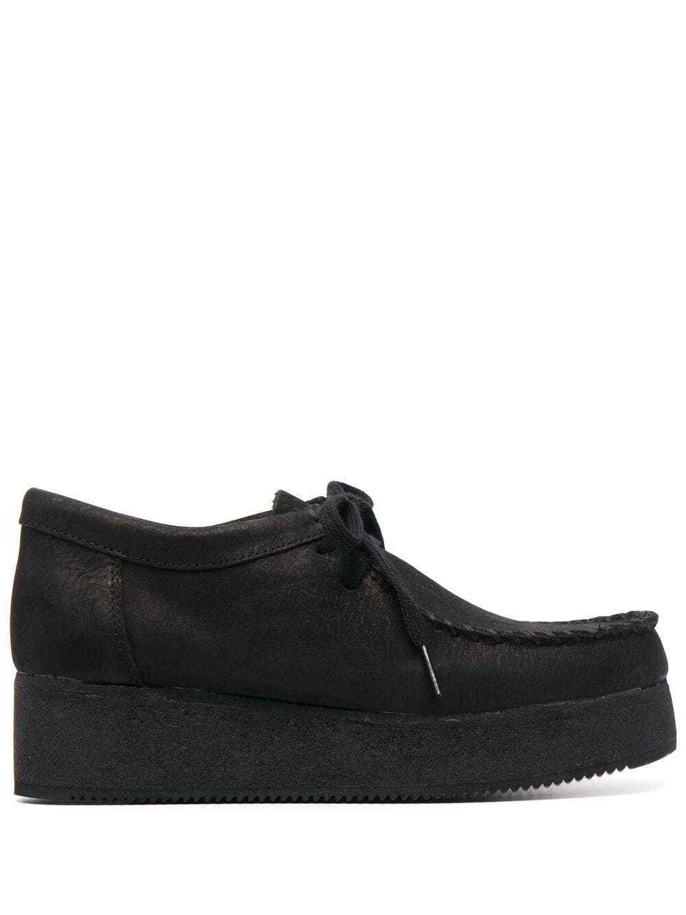 Clarks Originals Schnürschuhe mit Plateau - Schwarz von Clarks Originals