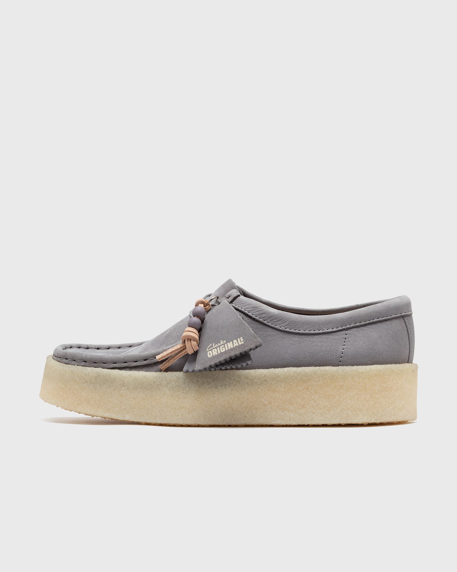 Clarks Originals Wallabee Cup women Casual Shoes grey in Größe:36 von Clarks Originals