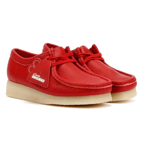 Clarks Originals Wallabee Leather Damen Rot Schuhe, rot, 37 EU Clarks Originals Wallabee Leather Damen Rot Schuhe, rot, 37 EU von Clarks Originals