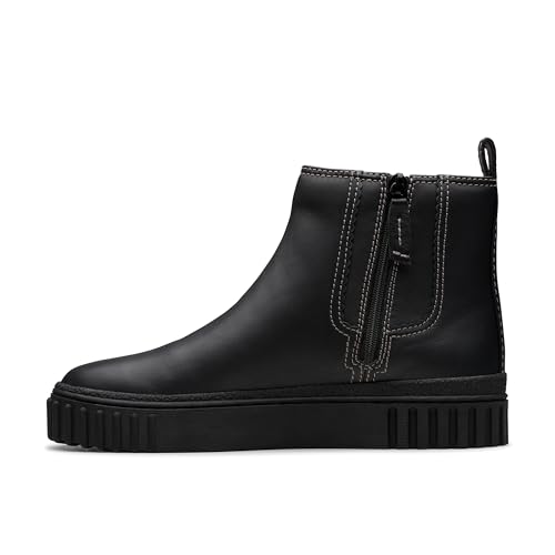 Clarks Damen Mayhill Top Chelsea-Stiefel, Schwarzes Leder, 36 EU Clarks Damen Mayhill Top Chelsea-Stiefel, Schwarzes Leder, 36 EU von Clarks