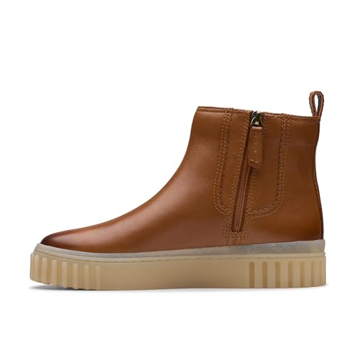 Clarks Damen Mayhill Top Chelsea-Stiefel, braun (tan), 40 EU von Clarks