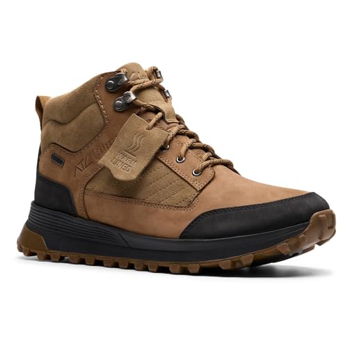 Clarks Premium Herren ATL Trekhi GTX Wanderstiefel, Sand, 42 EU von Clarks Premium